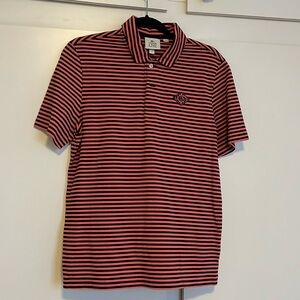 Lacoste Live Men's Pink and Black Polo-shirts